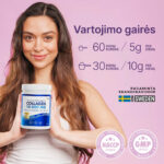 Grynas jurinis kolagenas is Svedijos - Juriniskolagenas.lt