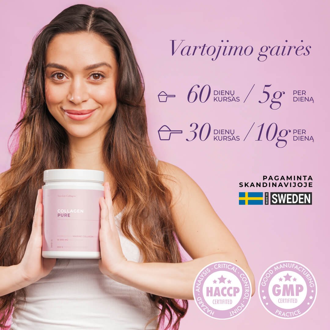 Grynas jūrinis kolagenas iš Švedijos - Juriniskolagenas.lt Grynas jūrinis kolagenas iš Švedijos - Juriniskolagenas.lt