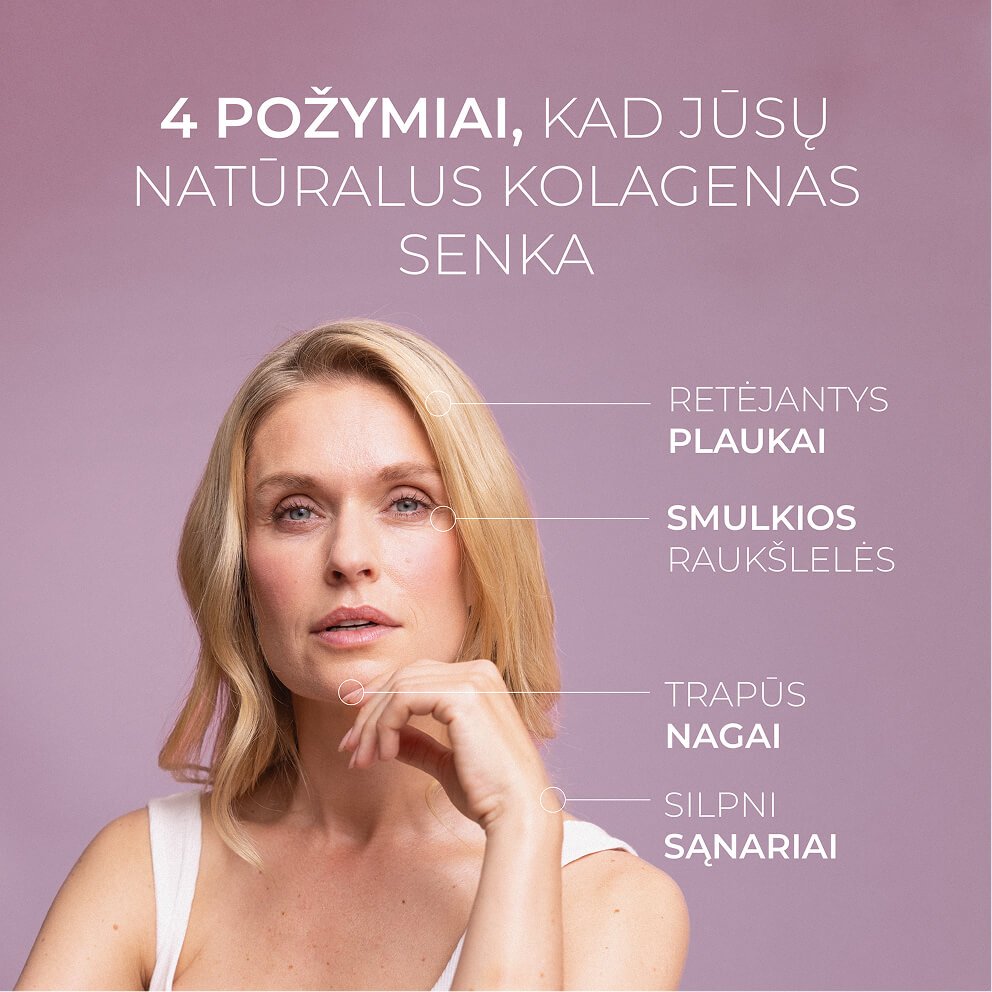 Swedish Collagen® PURE – Grynas jūrinis kolagenas be priedų (300 g)