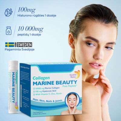 Kolageno šotai Marine Beauty SHOTS - Juriniskolagenas.lt