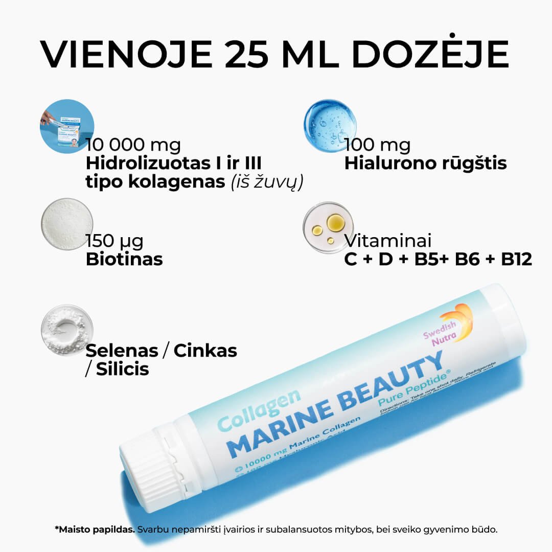 Kolagenas Marine Beauty SHOTS sudetis - Juriniskolagenas.lt Kolagenas Marine Beauty SHOTS sudetis - Juriniskolagenas.lt