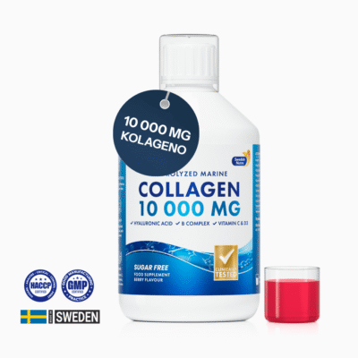 Skystas kolagenas Swedish Nutra 10 000 Sugar Free 2.2