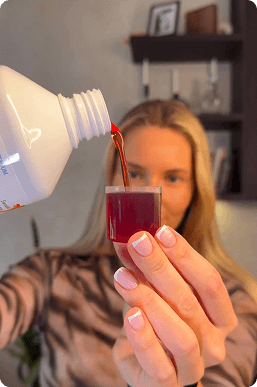 20250728_1250_Selfie with Collagen Supplement_remix_01k186trp7egetbbdqxt5g7br4