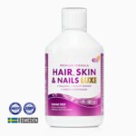 Hair, Skin & Nails Luxe Grožio Kompleksas su Kolagenu ir Biotinu